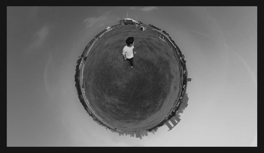 Insta360 X6 footage after MonoChrom LUT